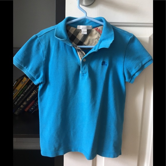 AUTH Burberry polo t-shirt - Picture 1 of 8